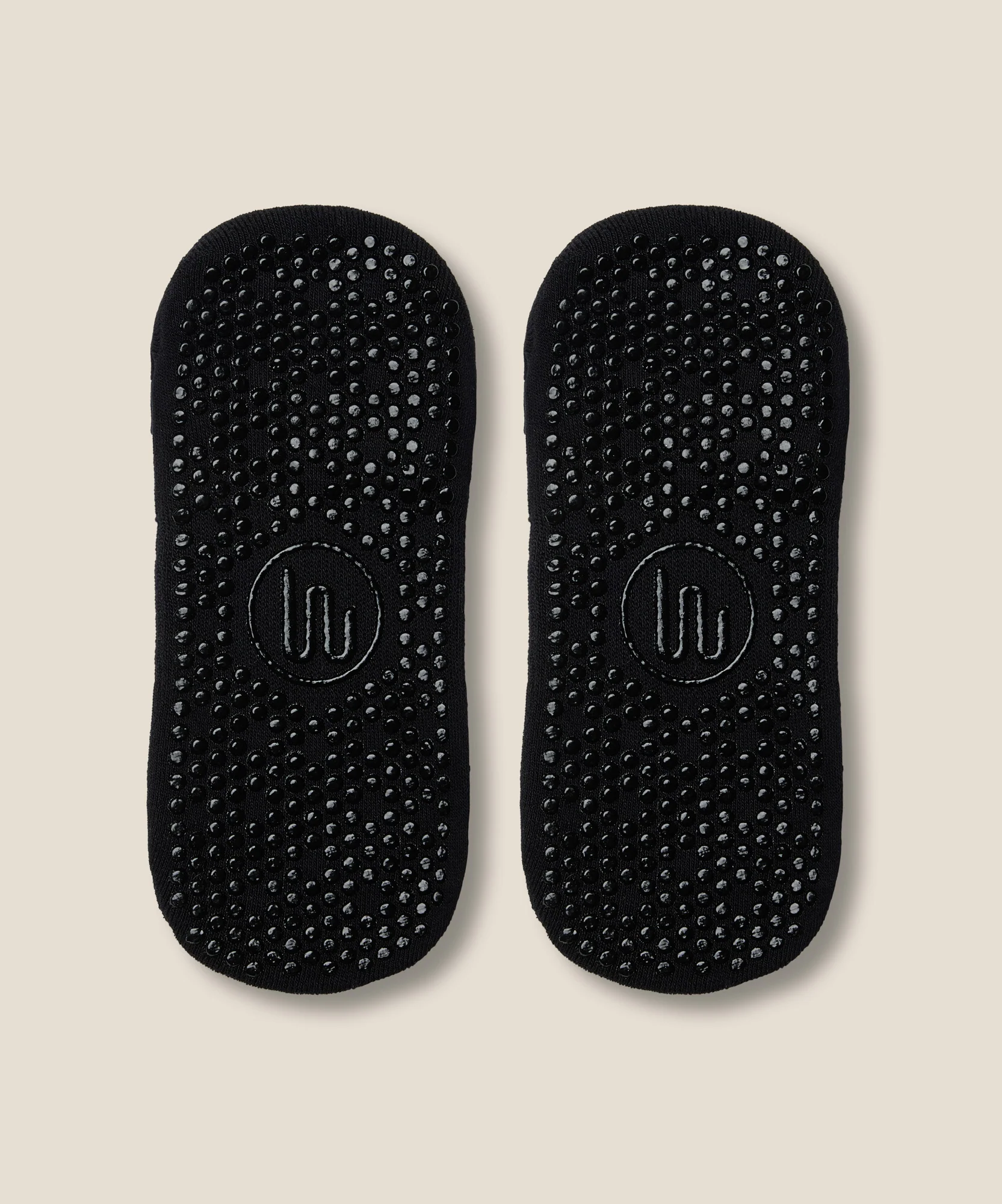 Low Rise Grip Socks - Black - Image 4