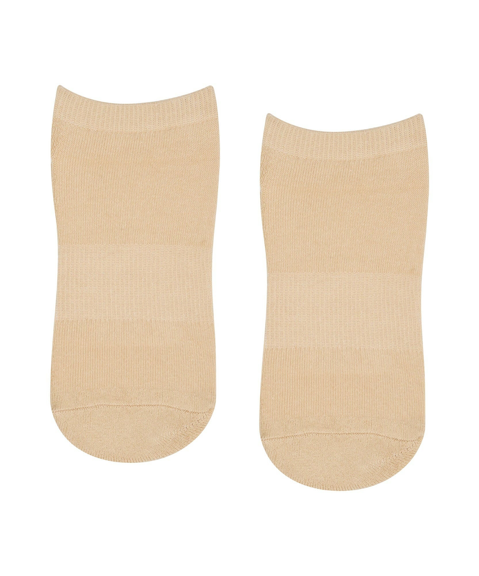 Low Rise Grip Socks - Almond - Image 3