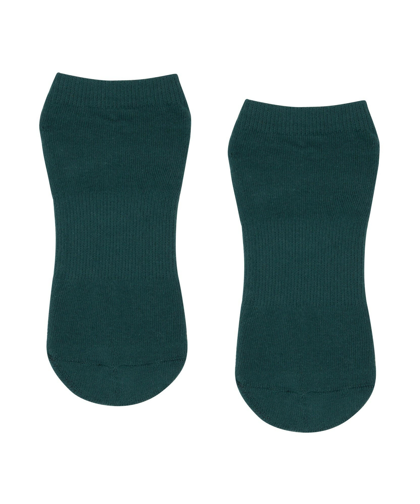 Low Rise Grip Socks - Forest Green - Image 3