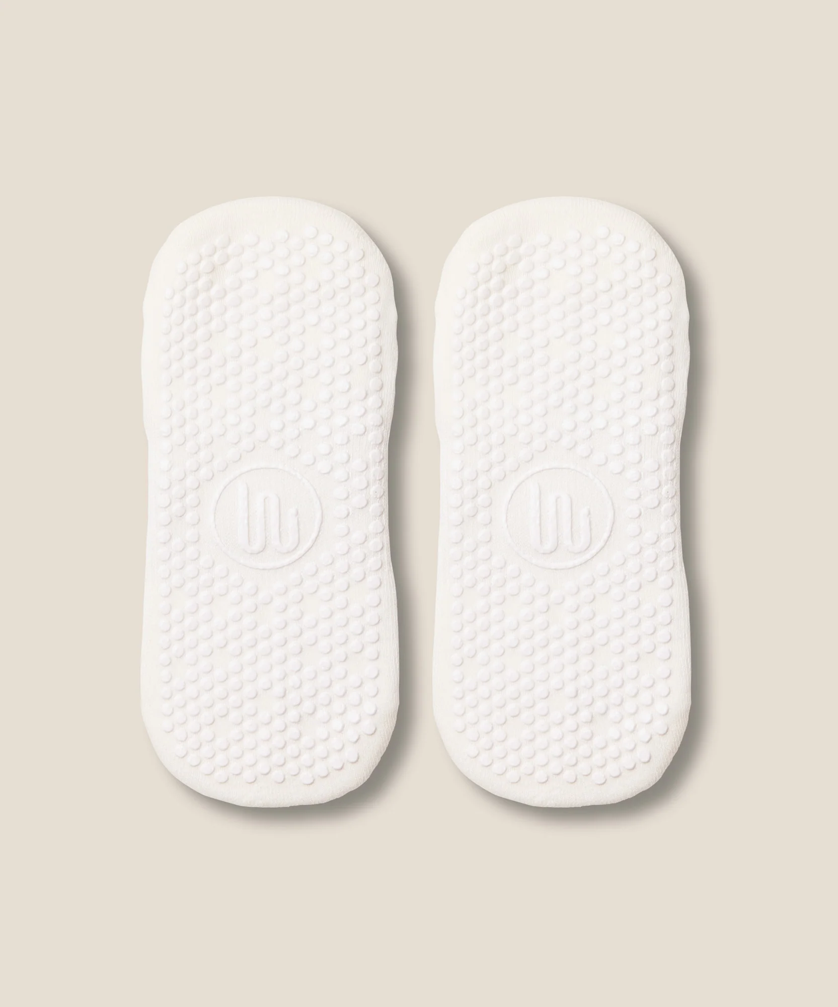 Low Rise Grip Socks - Ivory - Image 5