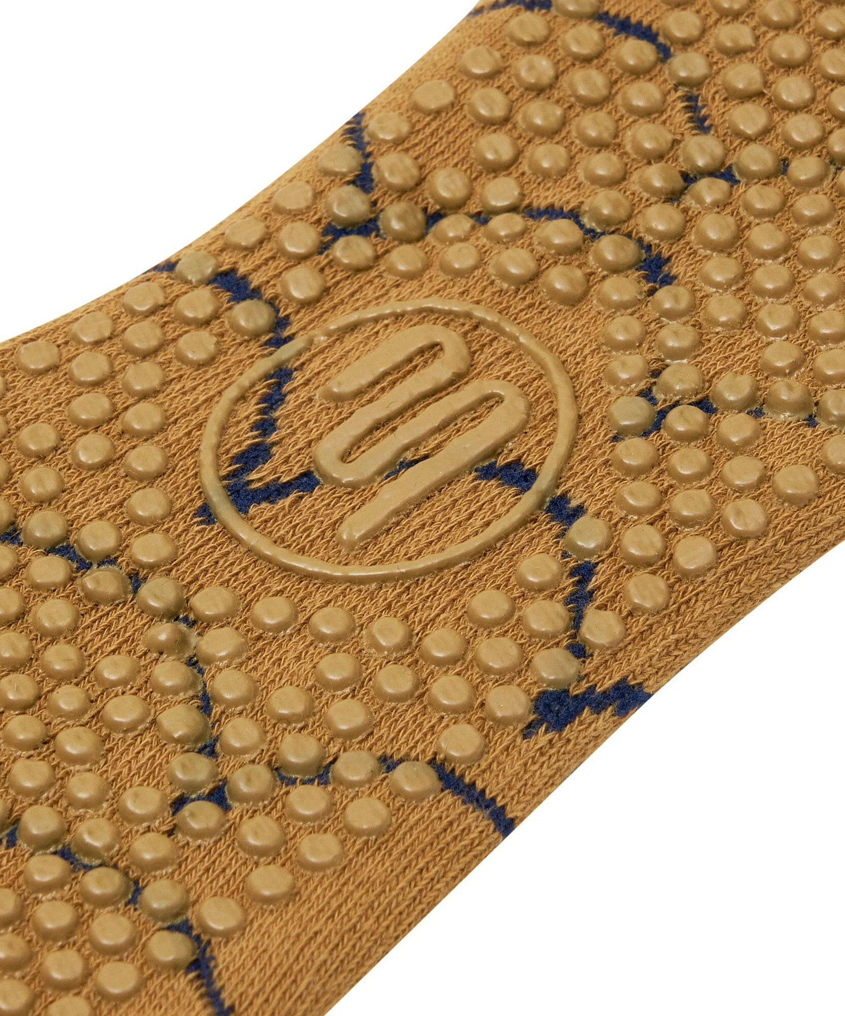 Low Rise Grip Socks - Scallop Mustard - Image 4