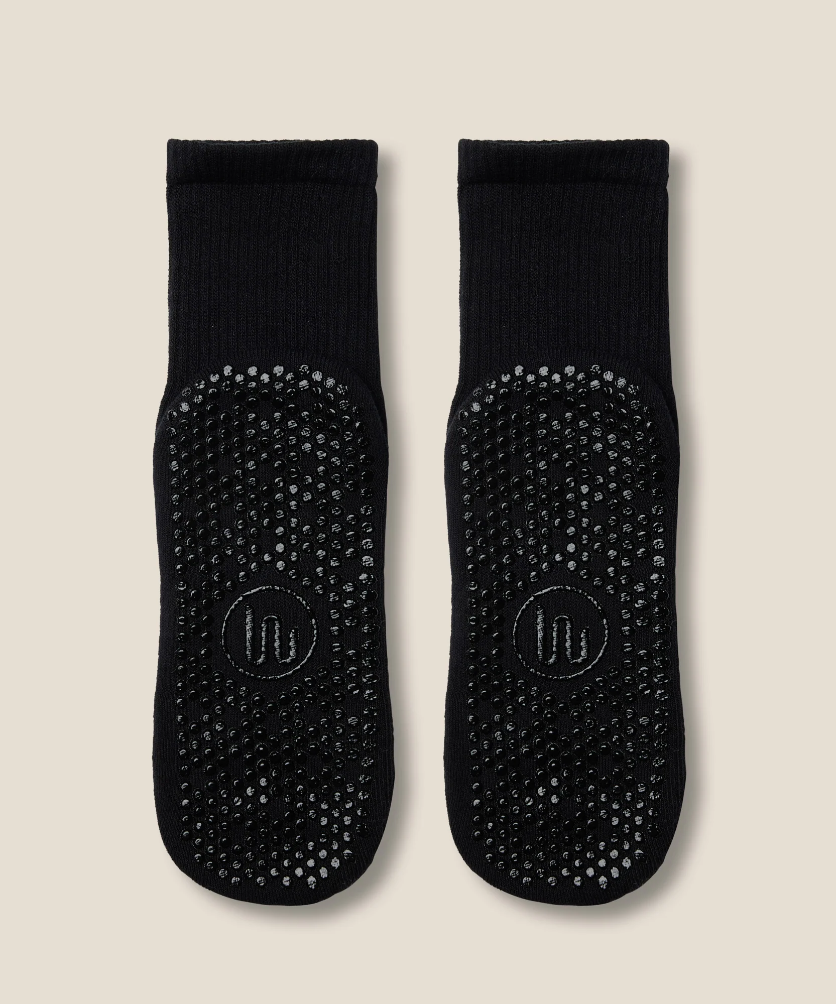 Crew Grip Socks - Black - Image 5