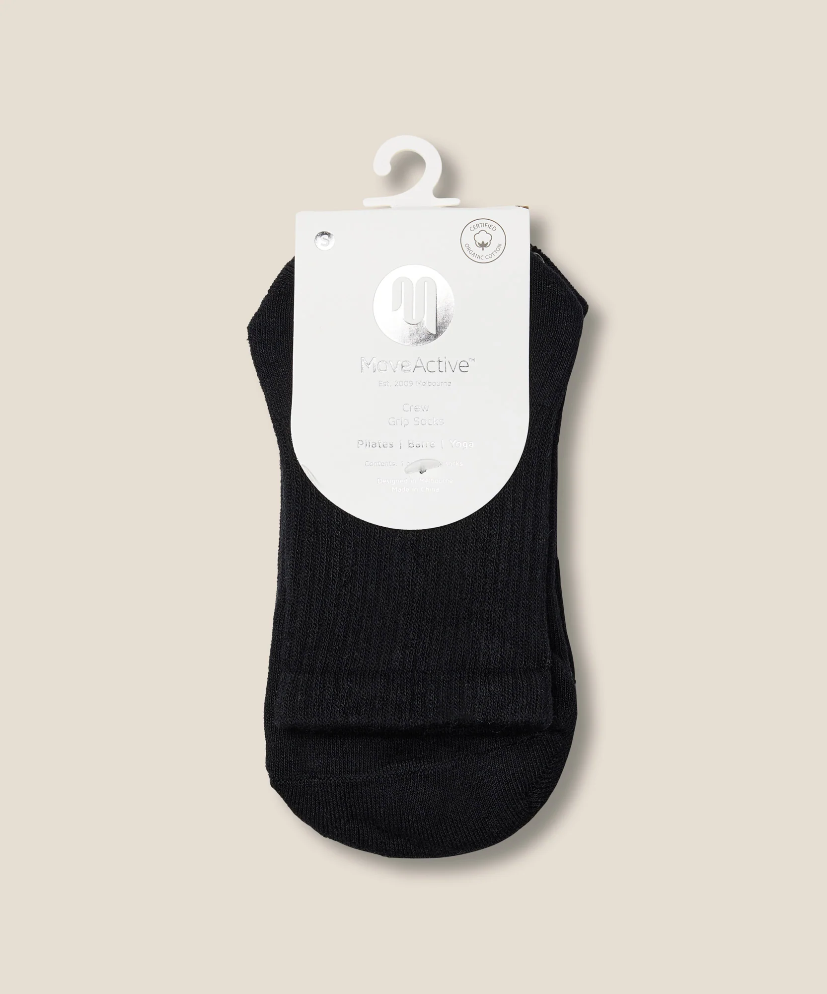 Crew Grip Socks - Black - Image 6