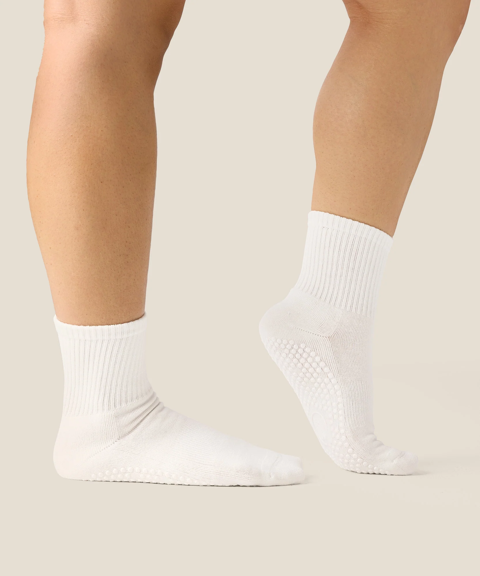 Crew Grip Socks - Ivory - Image 3
