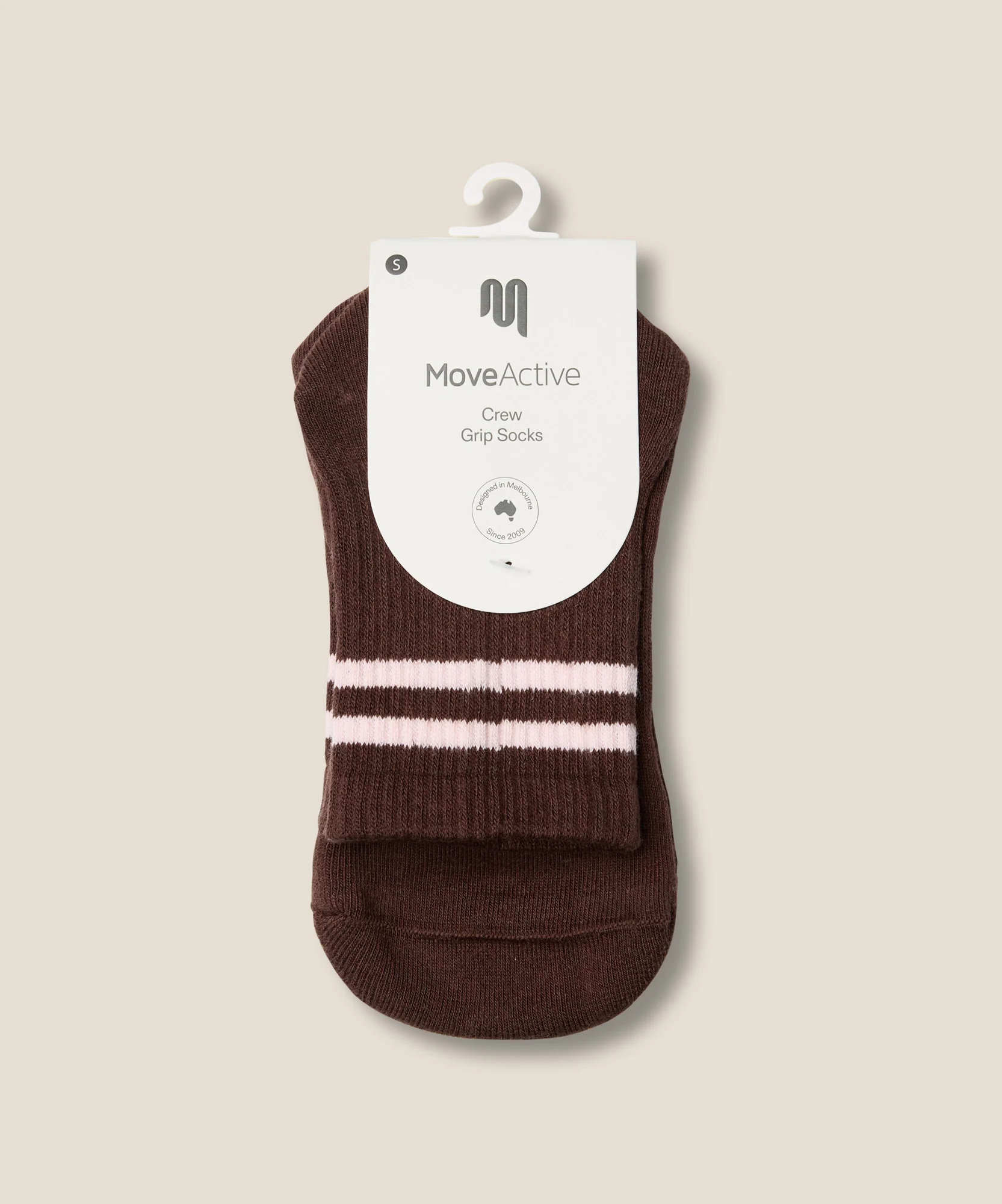 Crew Grip Socks - Sporty Stripe Espresso - Image 5