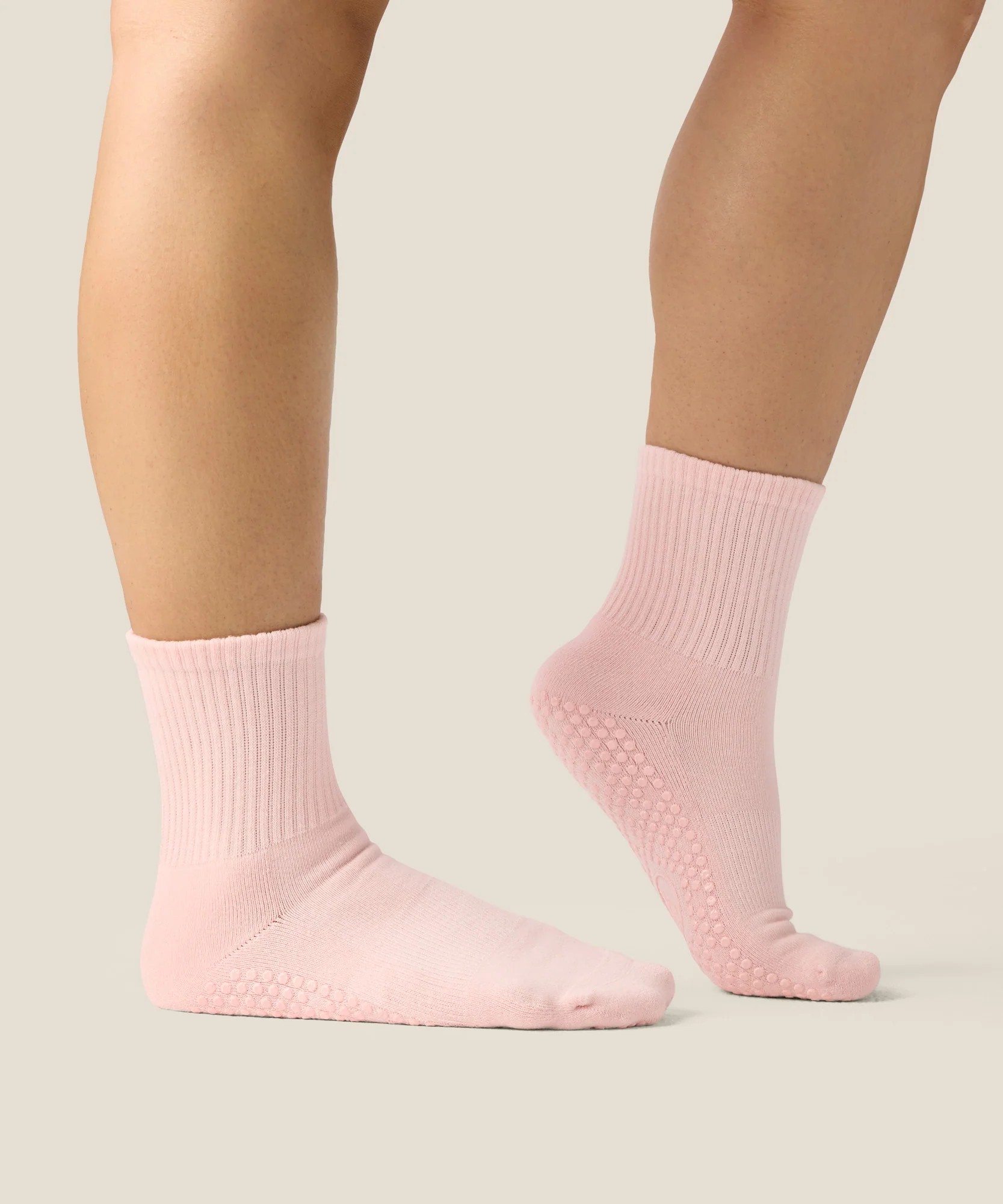 Crew Grip Socks - Sweet Pink - Image 3