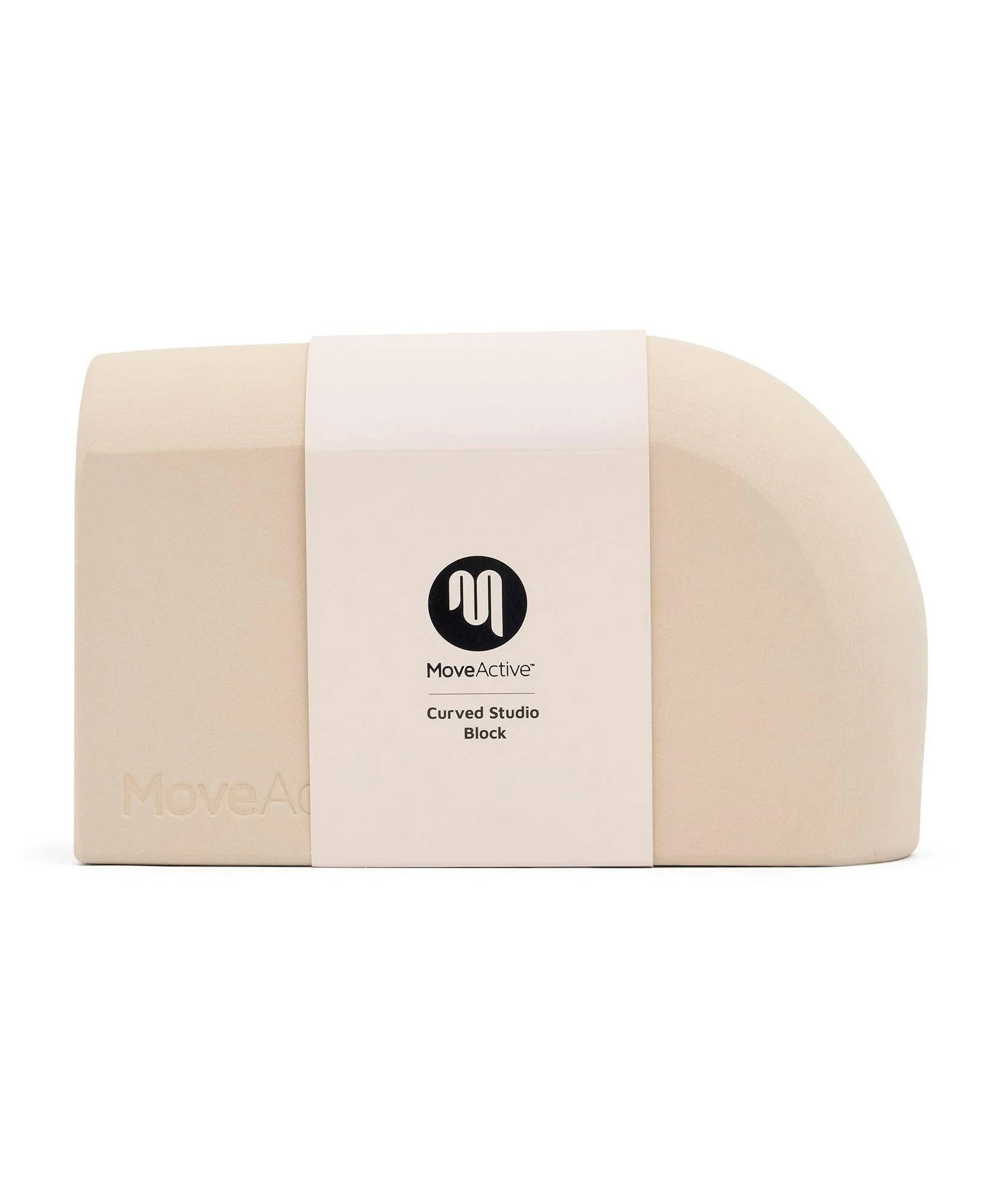Curved Yoga Block - Almond - Image 5