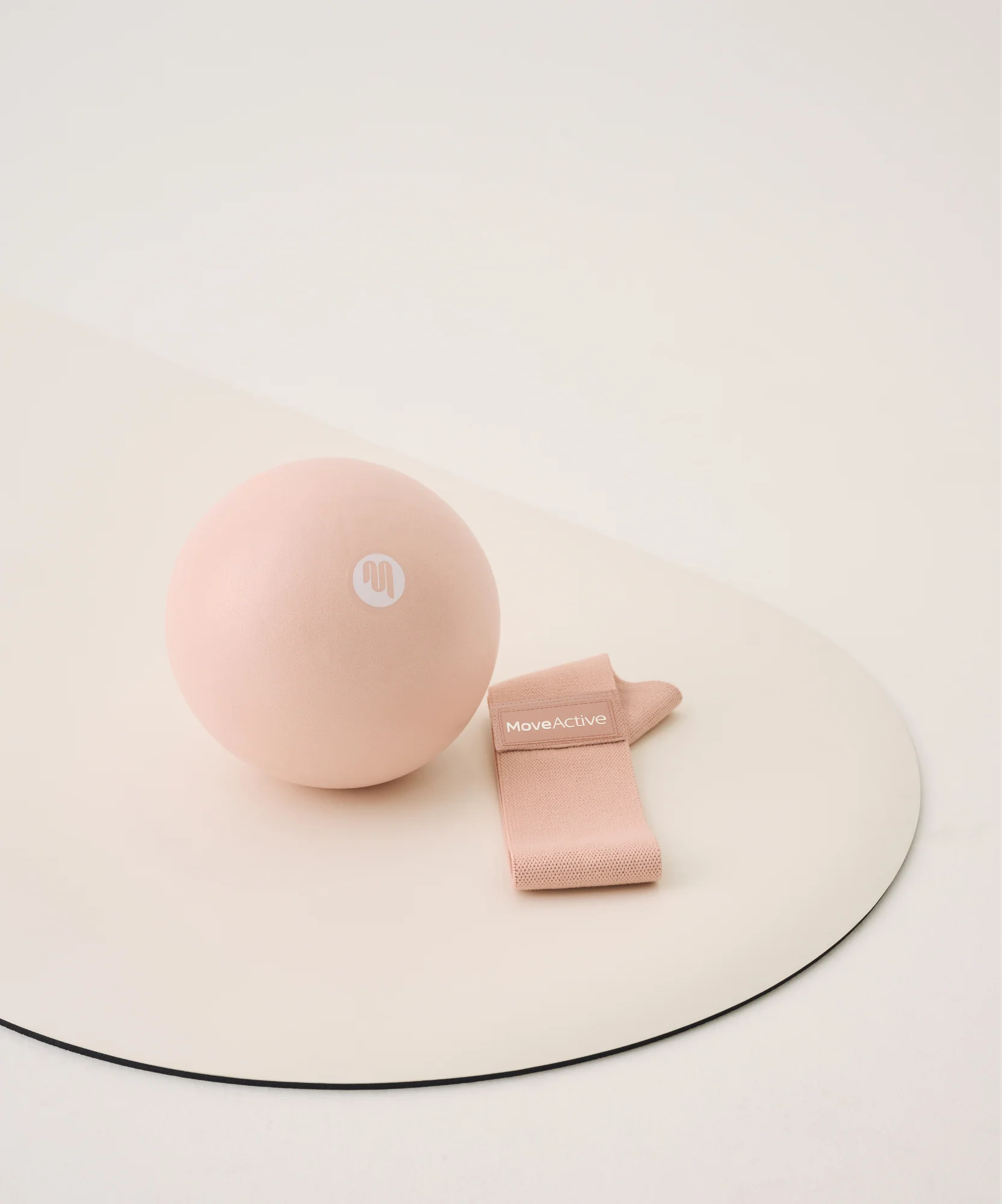 Medium Resistance Band - Soft Pink - Image 4