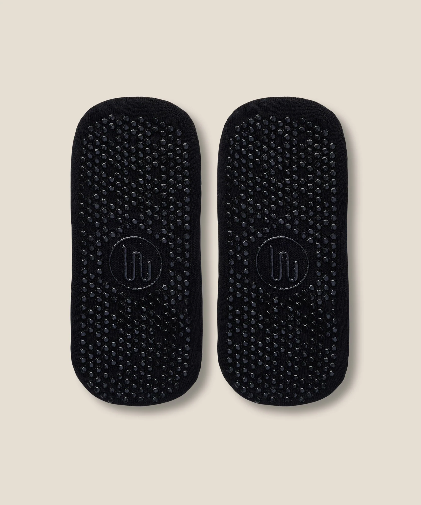 Slide On Grip Socks - Black - Image 4