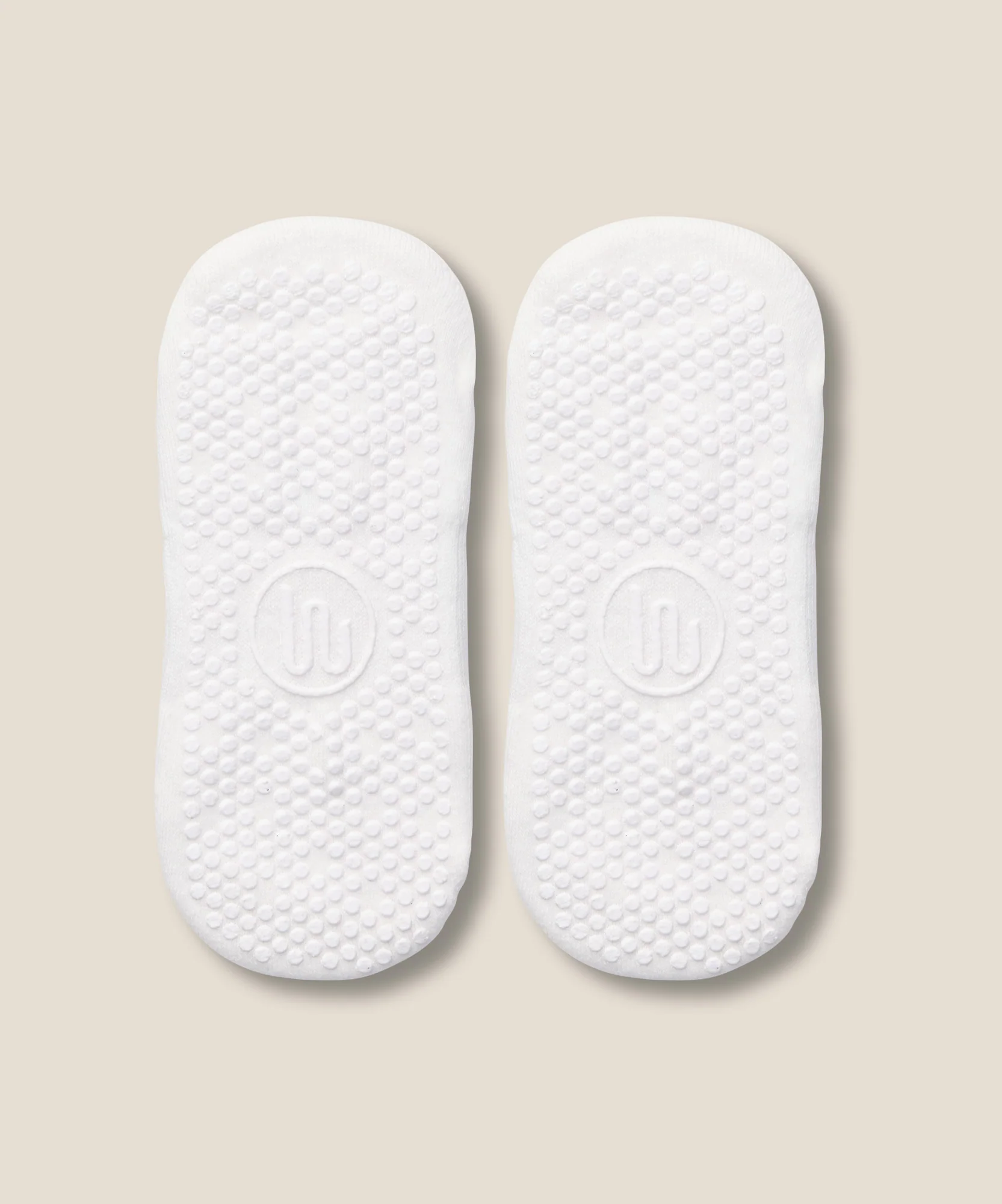 Slide On Grip Socks - Ivory - Image 4