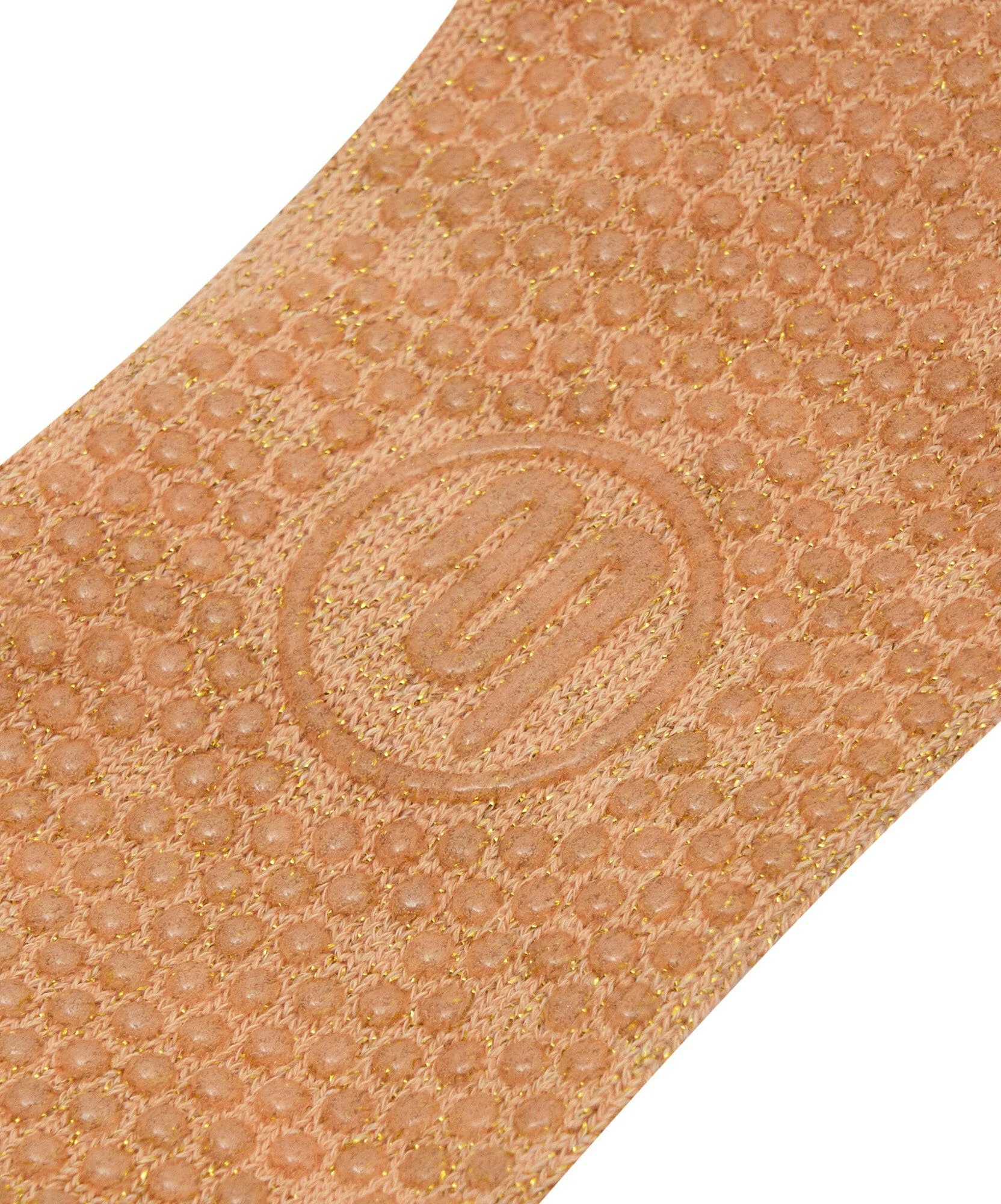 Toeless Grip Socks - Glitter Peach - Image 4